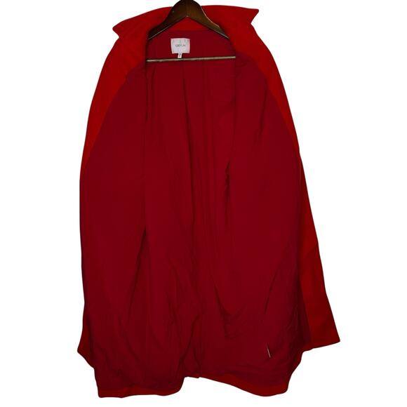 Greylin Josefa Wool Blend Coat Red Anthropologie size Medium - Picture 5 of 6